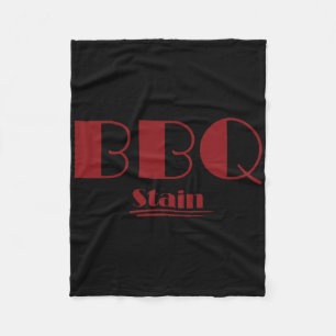 Bbq Stain On My White 3  Fleece Blanket