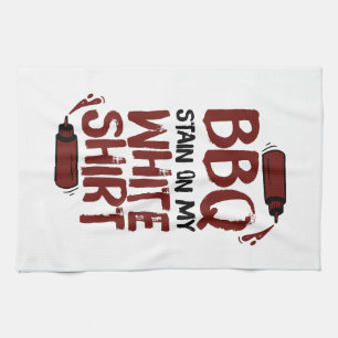 BBQ Stain on my White Premium Kitchen Towel