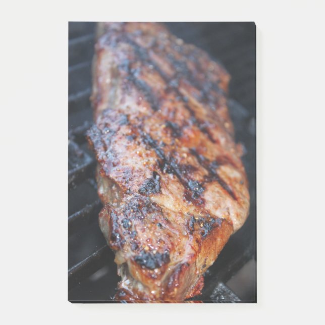 BBQ Steak Post-it Notes (Front)