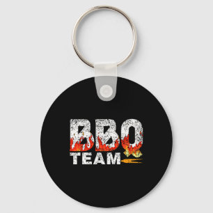 Bbq Team Meat Byrbecue Grilling Grill Bbq  Keychain