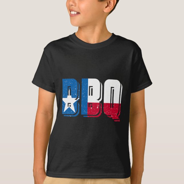 Bbq Texas 1  T-Shirt (Front)