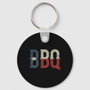 Bbq Texas Keychain