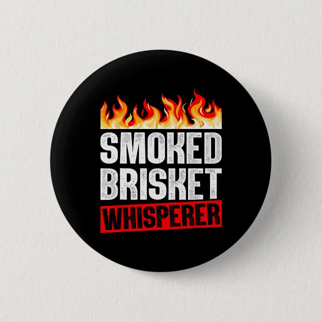 Bbq Theme  2 Inch Round Button (Front)