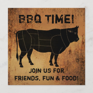 BBQ Time! Invitation