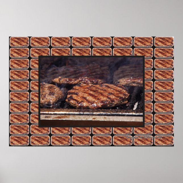 BBQ Time Poster (Front)