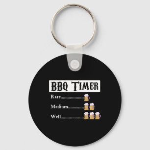 Bbq Timer Byrbecue Keychain
