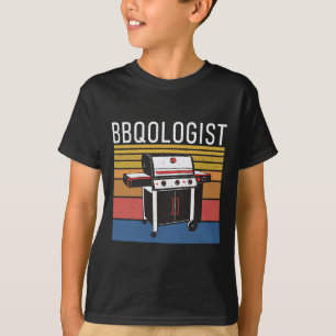 Bbqologist Grill Byrbecue Funny Grilling T-Shirt