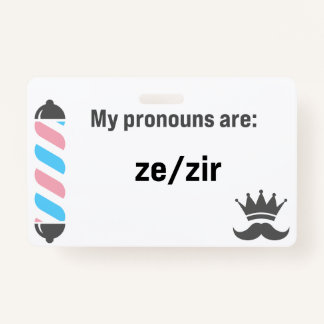 BBS Pronouns Zi/Zir Badge