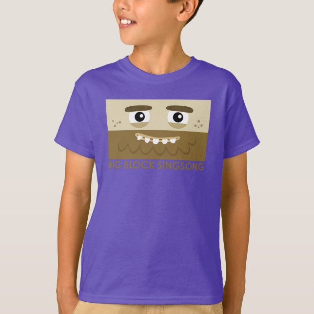 BBSS Caveman Kids' T-Shirt (Front)