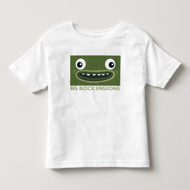 BBSS Frog Toddler T-Shirt (Front)