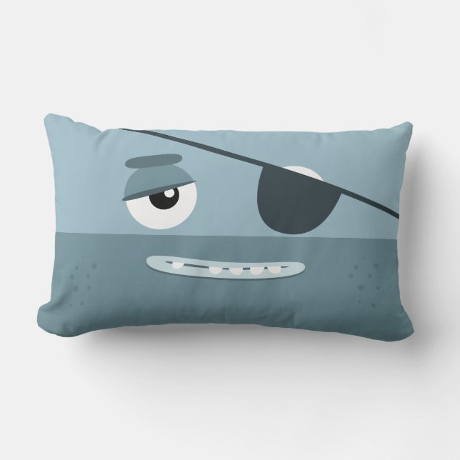 BBSS Pirate Pillow (21"x13") (Front)
