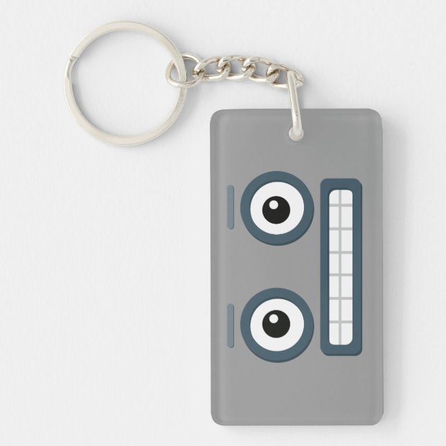 BBSS Robot Keychain (Front)
