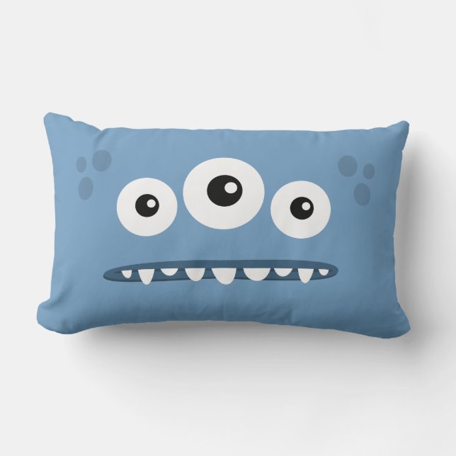 BBSS Space Friends Alien Pillow (21"x13") (Front)