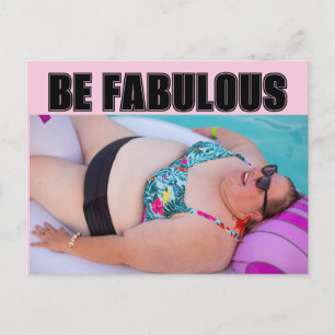 BBW BEACH BIG BATHING BEAUTY SOYEZ FABULEUX Cartes