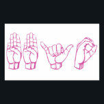 BBYO ASL STICKER<br><div class="desc">Hey Zazzle friends! Let's get social! Check out the links ❤️ Like & #Followme *#MadEDesigns* www.etsy.com/shop/MadEDesignsStudio www.instagram.com/madedesignsstudio www.facebook.com/MadEDesignsStudio www.pinterest.com/madedesigns www.twitter.com/MadEDesignsStud www.madedesigns.polyvore.com www.redbubble.com/people/MadEDesigns www.zazzle.com/MadEDesigns I'd love to see your photos! Show me your purchase! Tag me on insta @madedesignsstudio *#MadEDesigns* BBYO ~ AZA & BBG Be a Gamechanger! Display the BBYO Movement...</div>