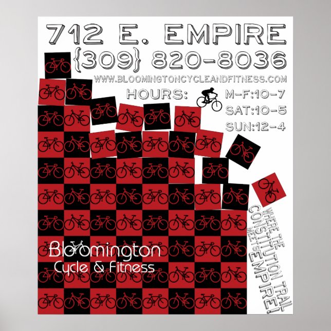 BC&F Cascade w/ store info Poster (Front)