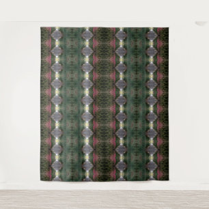 BC Fall Trees Ikat 3 Tapestry