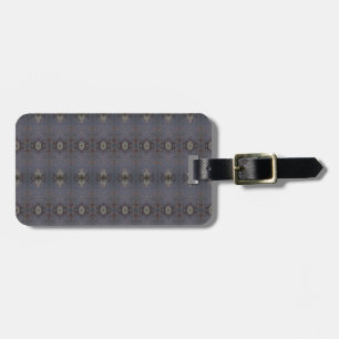 BC Fall Trees Ikat 5 Luggage Tag