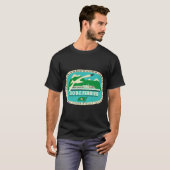 BC Ferries Victoria Vancouver Vintage Travel Decal T-Shirt (Front Full)