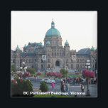 BC Parliament Buildings/Victoria BC Canada Magnet<br><div class="desc">BC Parliament Buildings,  Victoria,  Vancouver Island,  BC,  Canada.</div>