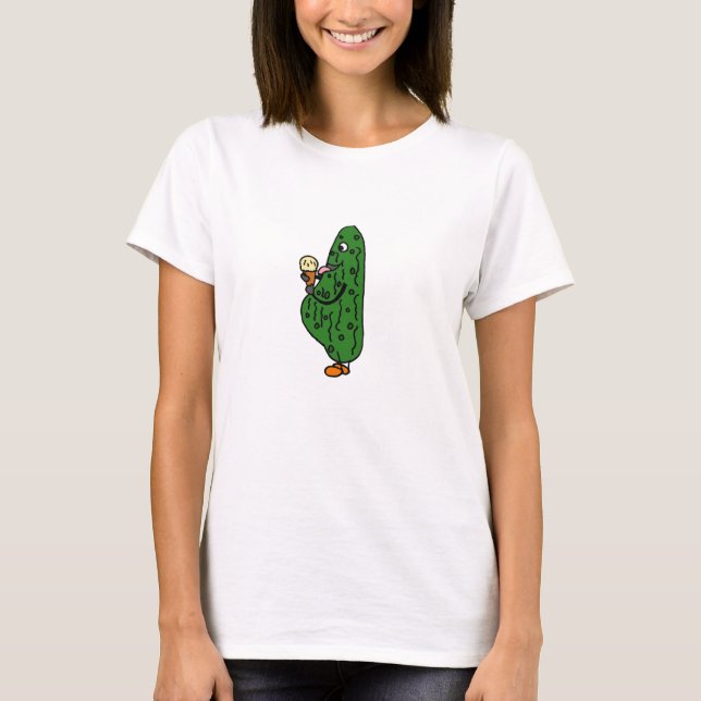 BC- Pregnant Pickle Maternity Shirt (Front)