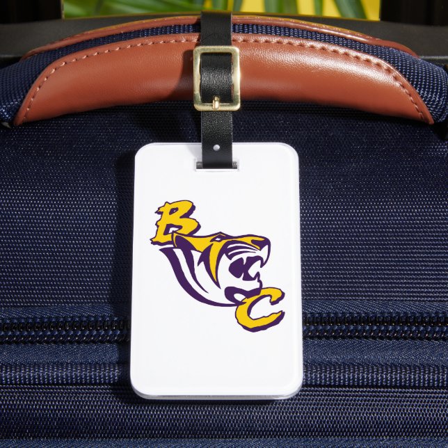 BC Tiger Luggage Tag (Front Insitu 2)