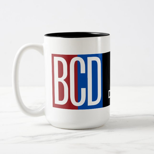 BCD Logo Coffee Mug (Gauche)