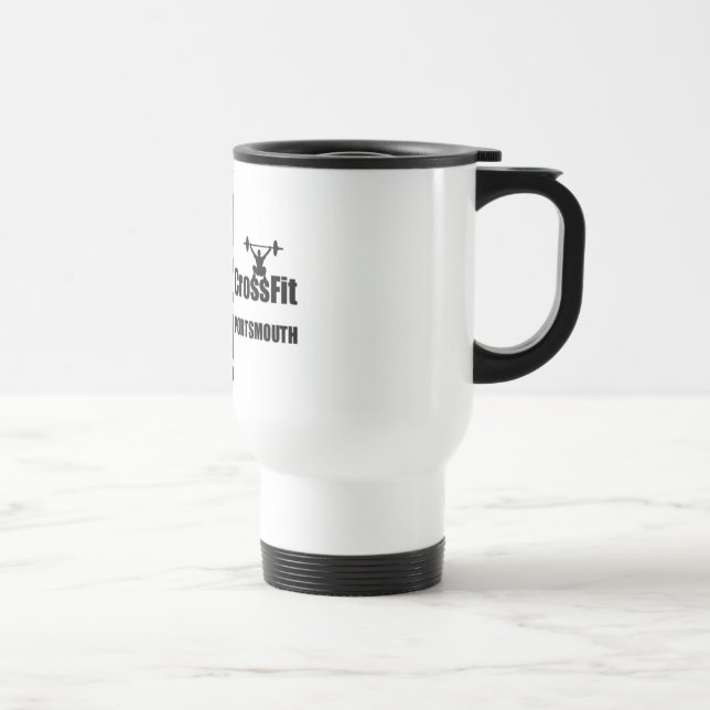 BCF Logo Travel Mug - White (Right)