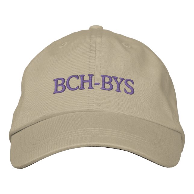BCH-BYS Cap (Khaki w/Dark Teal) (Front)