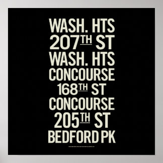 BCL Vintage Subway Signs