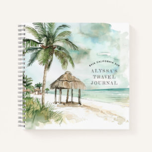BCS Palm Tree & Palapa Beach Travel Journal