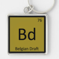 Bd - Belgian Draught Funny Chemistry Element T-Shi