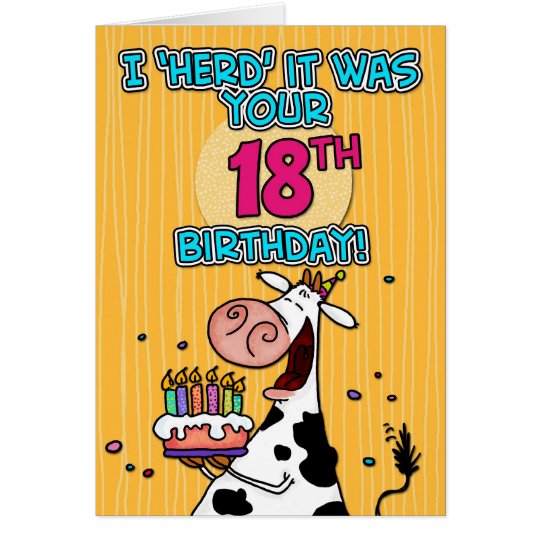 bd cow - 18 card
