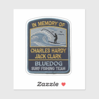 BD Memorial Custom-Cut Vinyl Sticker