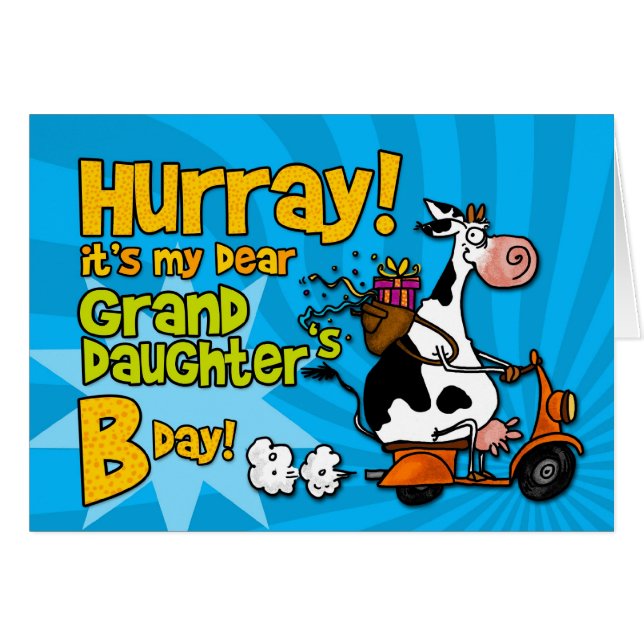 bd scooter cow - grand daughter (Front Horizontal)