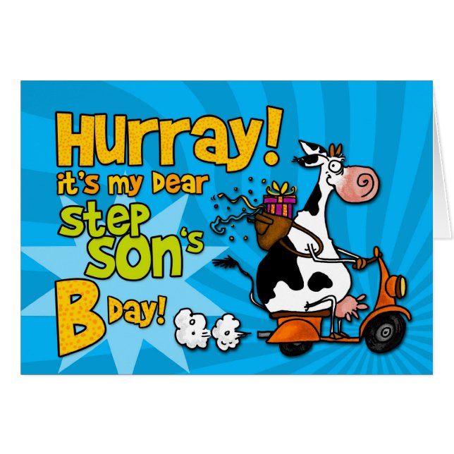 bd scooter cow - step son (Front Horizontal)