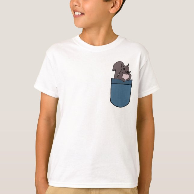BD- Squirrel in a Pocket Shirt (Front)