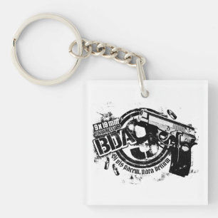 BDA 9 Keychain Acrylic Keychain