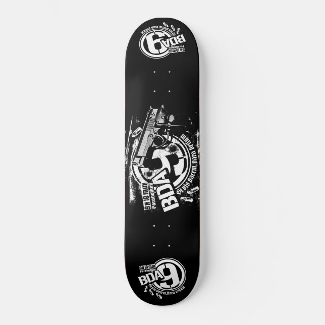 BDA 9 Skateboard Deck Skateboard (Front)