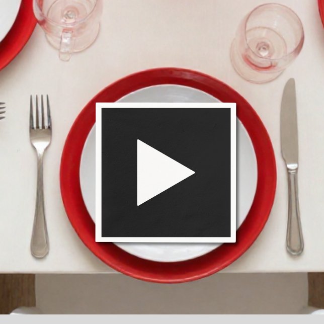 Bday Tube Paper Party Napkins (Creator Uploaded)