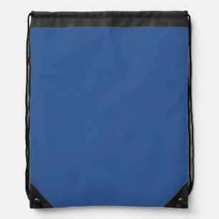  B'dazzled blue (solid colour)  Drawstring Bag