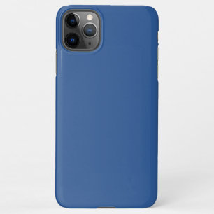 B'dazzled blue (solid colour)  iPhone 11Pro Max Case