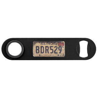 BDR529 Bluesmobile License Plate-forme de bouteill