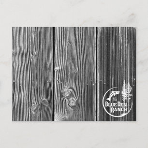 BDR Make-Your-Own B&W Holiday Postcard