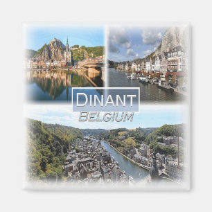 BE0050 Europe, Belgium, Dinant, Fridge Magnet