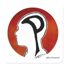 Be 100 in the Mind sticker