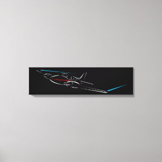 BE-55 Baron Canvas Print