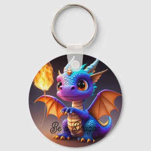 Be a dragon keychain