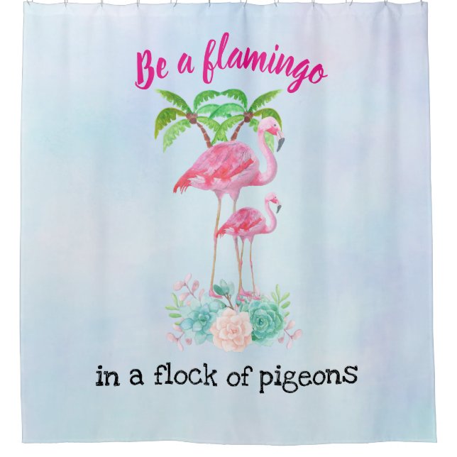 Be a Flamingo in a Flock of Pigeons (Front)