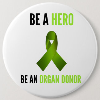 Be a Hero 6 Inch Round Button